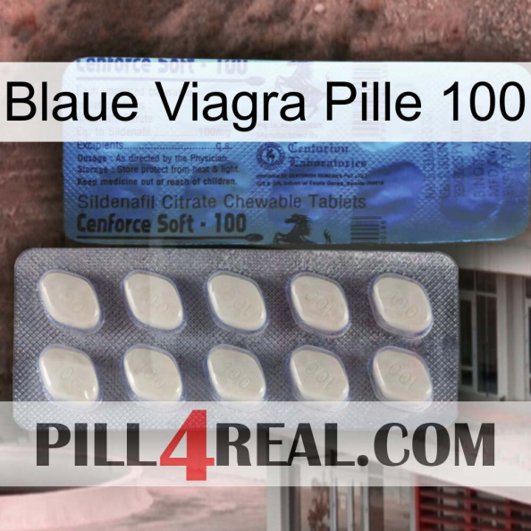 Blue Viagra Pill 100 34